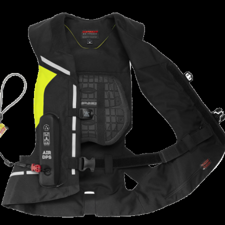 фото 4 Мотожилети Мотожилет із подушкою безпеки Spidi Air DPS Vest  Yellow fluo L