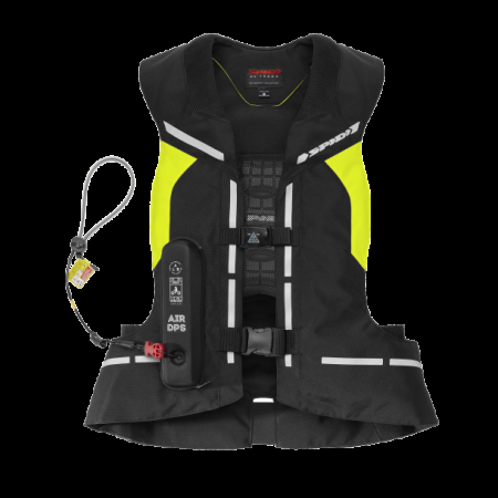 фото 1 Мотожилеты Мотожилет с подушкой безопасности Spidi Air DPS Vest  Yellow fluo M