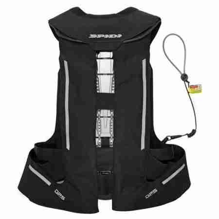 фото 3 Мотожилеты Мотожилет с подушкой безопасности Spidi Full  DPS Vest Black XL