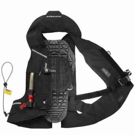 фото 2 Мотожилеты Мотожилет с подушкой безопасности Spidi Full  DPS Vest Black XL