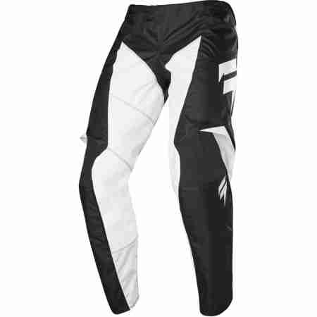 фото 1 Мотоштаны Мотоштаны детские SHIFT Whit3 Race Pant Black-White Y 28