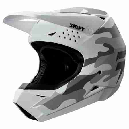 фото 1 Мотошлемы Мотошлем Shift Whit3 Helmet White Camo XS