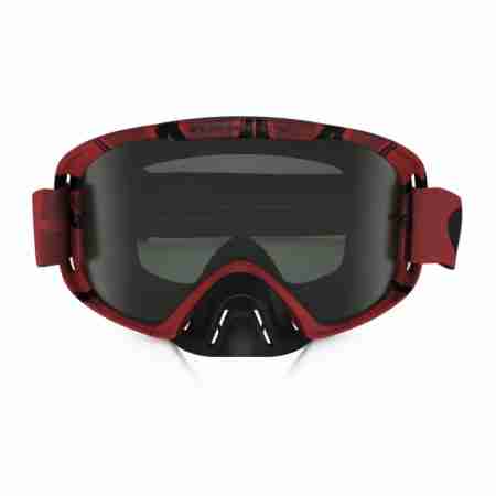 фото 2 Кроссовые маски и очки Мотоочки Oakley O2 MX INTIMIDATOR BLOOD Red-Black Dark Grey