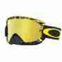 фото 1 Кросові маски і окуляри Мотоокуляри Oakley O2 MX INTIMIDATOR GUN METAL Yellow 24K Iridium-Clear