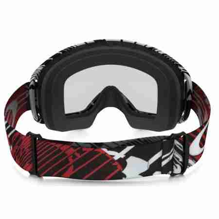 фото 3 Кроссовые маски и очки Мотоочки Oakley O2 MX SKULL RUSHMORE Red-White-Black Clear
