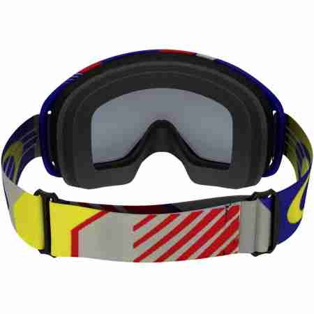 фото 4 Кроссовые маски и очки Мотоочки Oakley O2 MX BIOHAZARD Red-Blue 24K Iridium-Clear