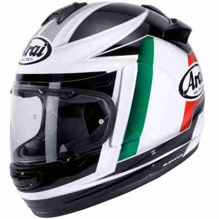 фото 1 Мотошлемы Мотошлем Arai Chaser-V Flag Italia White-Black-Green L