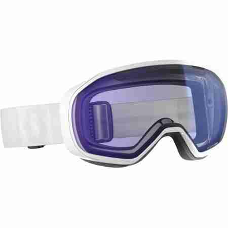 фото 1 Гірськолижні і сноубордические маски Гірськолижна маска Scott Fix White - Illuminator Blue Chrome