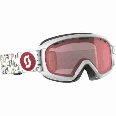 фото 1 Гірськолижні і сноубордические маски Гірськолижна маска дитяча Scott Jr Witty White-Pink - Illuminator