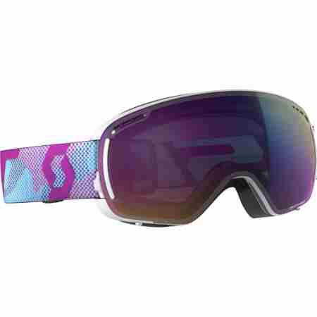 фото 1 Горнолыжные и сноубордические маски Горнолыжная маска Scott LCG Compact Purple - Enhancer Teal Chrome (2018-19)