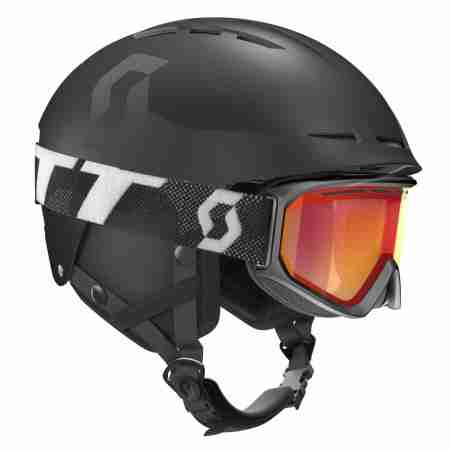 фото 1 Горнолыжные и сноубордические шлемы Горнолыжный шлем Scott Combo+ Fact с маской Black S