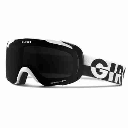 фото 1 Гірськолижні і сноубордические маски Гірськолижна маска Giro Compass Flash White-Black  Zeiss  Black Limo 15