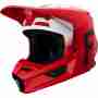 фото 1 Мотошлемы Мотошлем Fox V1 Werd Helmet Flame-Red 2XL