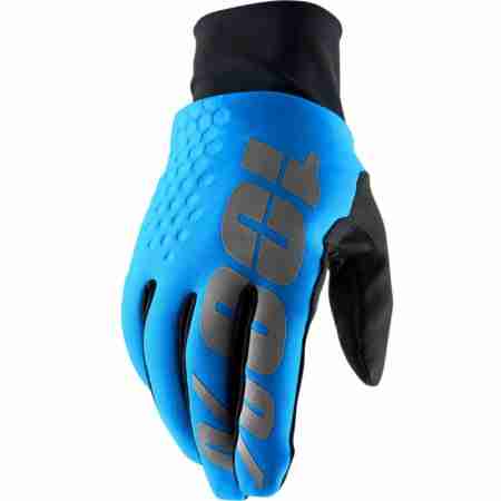 фото 1 Мотоперчатки Мотоперчатки 100% Hydromatic Brisker Glove Blue XL (11)