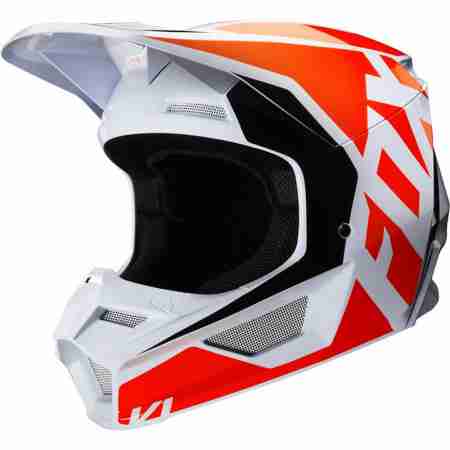 фото 1 Мотошлемы Мотошлем Fox V1 Prix Helmet Flo Orange 2XL