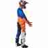 фото 5 Кроссовая одежда Мотоджерси детская Fox Youth 180 Lovl Jersey Orange-Blue YL