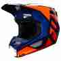фото 1 Мотошлемы Мотошлем детский Fox Youth V1 Prix Helmet Orange-Blue YS