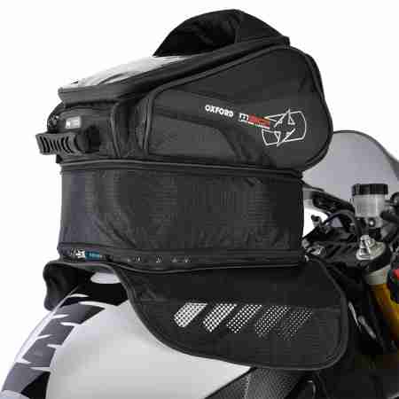 фото 2 Мотокофри, сумки для мотоциклів Мотосумка на бак Oxford M30R Tank Bag - Black