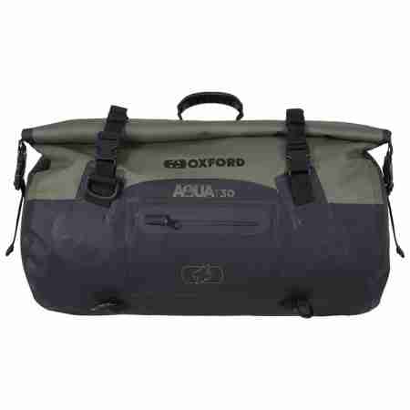 фото 1 Мотокофри, сумки для мотоциклів Мотосумка Oxford Aqua T-30 Roll Bag Khaki-Black