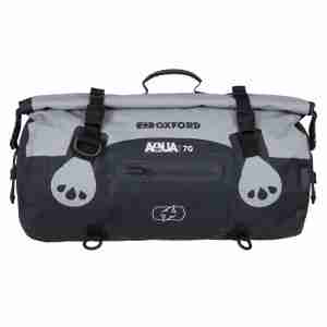 Мотосумка Oxford Aqua T-70 Roll Bag Grey-Black