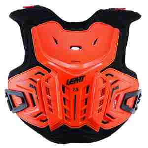 Моточерепаха детская Leatt Chest Protector 2.5 Orange-Black Jr 147-159cm