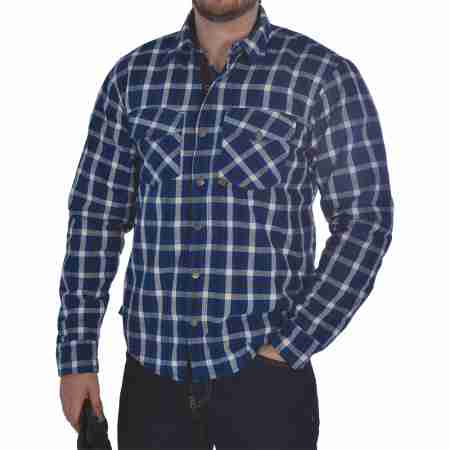 фото 2 Повсякденний одяг і взуття Сорочка Oxford Kickback Shirt Checker Bluе-White 2XL