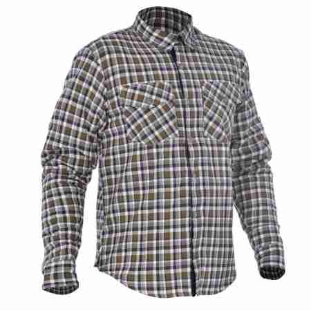фото 1 Повседневная одежда и обувь Рубашка Oxford Kickback Shirt Checker Khaki-White 2XL