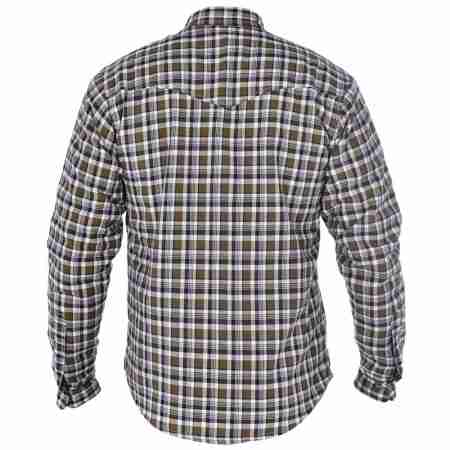 фото 3 Повседневная одежда и обувь Рубашка Oxford Kickback Shirt Checker Khaki-White 2XL