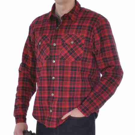 фото 2 Повсякденний одяг і взуття Сорочка Oxford Kickback Shirt Checker Red-Black L
