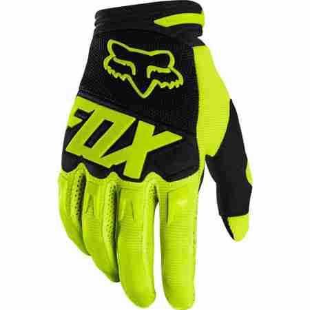 фото 1 Мотоперчатки Мотоперчатки детские Fox Youth Dirtpaw Race Glove Flo Yellow YL (7)