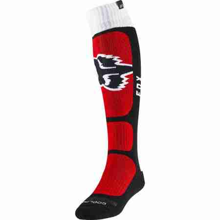 фото 1 Шкарпетки Мотошкарпетки Fox Coolmax Thin Sock- Vlar Flame Red L