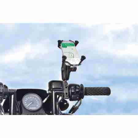фото 3 Держатель телефона, планшета на мотоцикл Держатель краб телефона с крепежем Ram Mounts X-Grip S