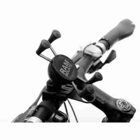 фото 2 Держатель телефона, планшета на мотоцикл Кронштейн Ram Mounts с креплением стяжкой