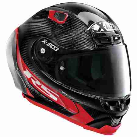 фото 2 Мотошлемы Мотошлем X-Lite X-803 RS UC Hot Lap Carbon Black-Red S