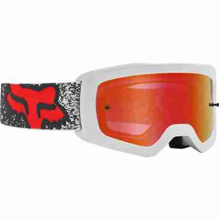фото 2 Кроссовые маски и очки Мотоочки детские Fox YTH Main II Bnkz Spark Goggle Mirror Black Lens