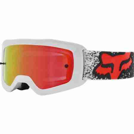 фото 1 Кроссовые маски и очки Мотоочки детские Fox YTH Main II Bnkz Spark Goggle Mirror Black Lens