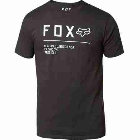 фото 1 Мотофутболки Футболка FOX Non Stop Premium Tee Black-White XL