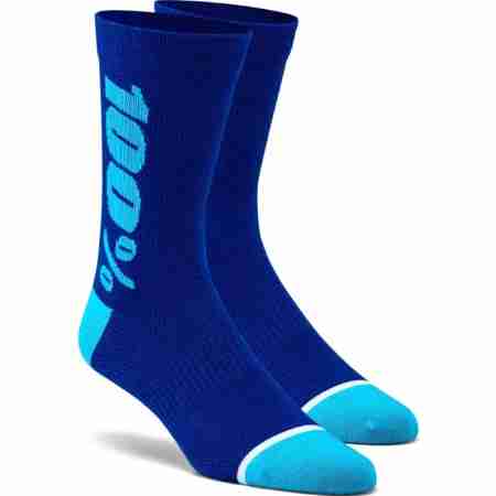 фото 1  Шкарпетки 100% Rythym Merino Wool Performance Socks Blue S-M