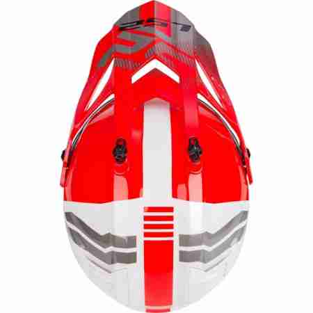 фото 10 Мотошлемы Мотошлем LS2 MX436 Pioneer EVO Evolve Red-White S