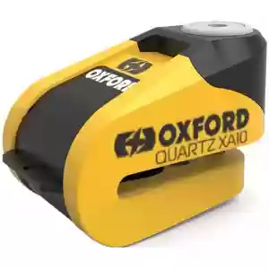 Мотозамок Oxford Quartz XA10 Disc Lock Yellow-Black