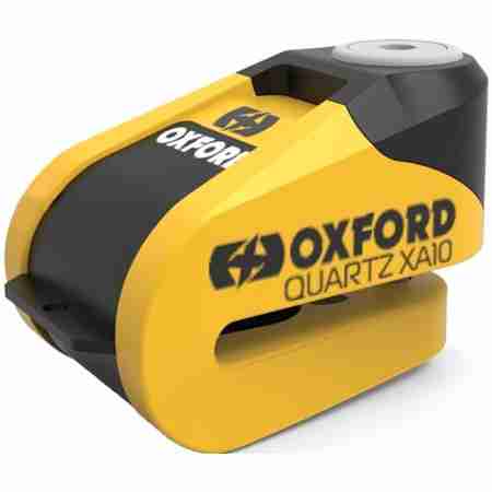 фото 1 Мотозамки Мотозамок Oxford Quartz XA10 Disc Lock Yellow-Black