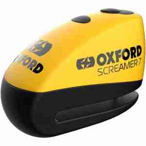 Мотозамок Oxford Screamer7 Alarm Disc Lock Yellow-Black