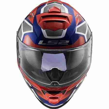 фото 6 Мотошлемы Мотошлем LS2 FF800 Storm Faster Red-Blue L
