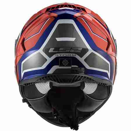 фото 3 Мотошлемы Мотошлем LS2 FF800 Storm Faster Red-Blue M