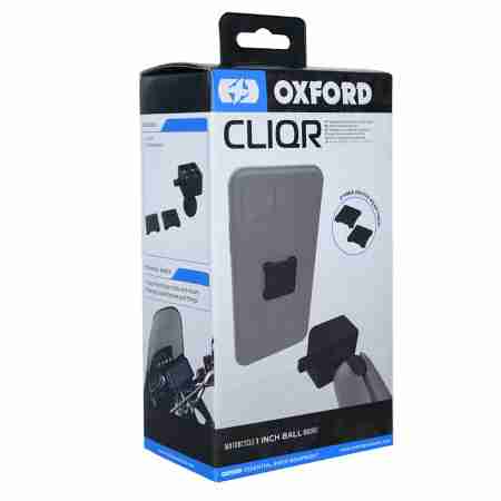 фото 3 Тримач телефону, планшета на мотоцикл Тримач для смартфону Oxford CLIQR  1inch Ball Mount System