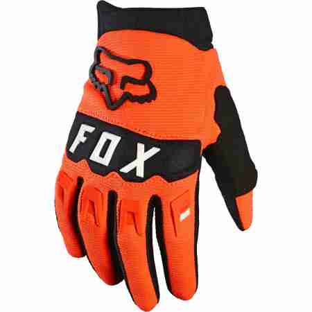 фото 1 Мотоперчатки Мотоперчатки Fox Youth Dirtpaw Flo Orange YM