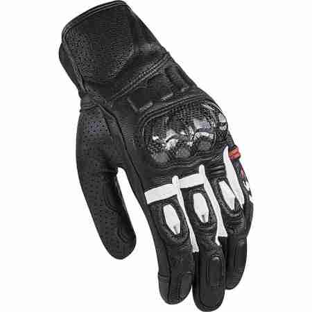 фото 2 Мотоперчатки Мотоперчатки LS2 Spark Man Gloves White-Black M