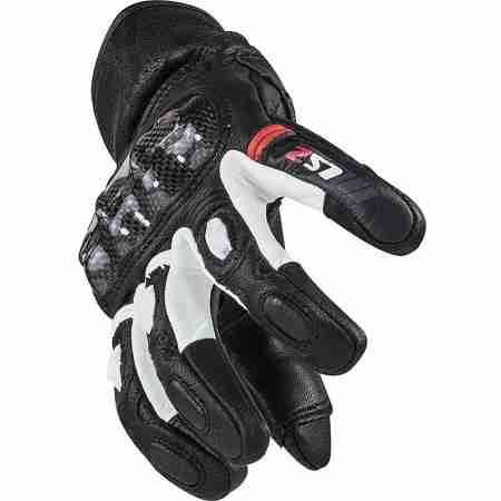 фото 4 Мотоперчатки Мотоперчатки LS2 Spark Man Gloves White-Black M