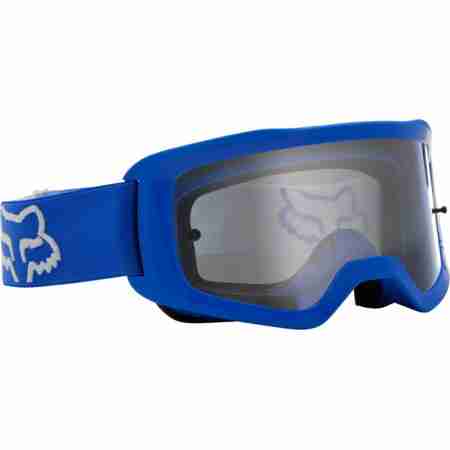 фото 2 Кроссовые маски и очки Мотоочки FOX Main II Stray Blue Clear Lens