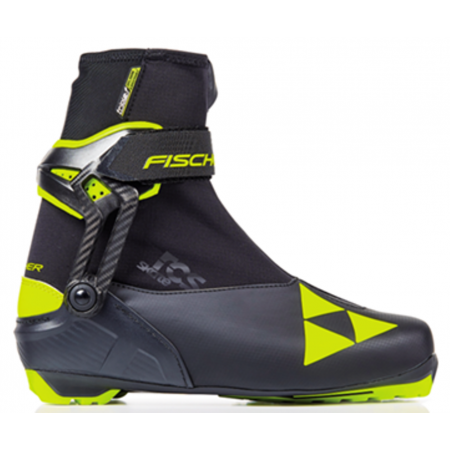 фото 1 Ботинки для беговых лыж Ботинки для беговых лыж Fischer RCS Skate Black-Yellow 43 (2020-21)